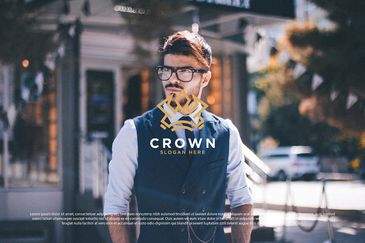 Crown Logo Template, a Branding & Logo Template by Jaysx1 (Photo 3 of 3)