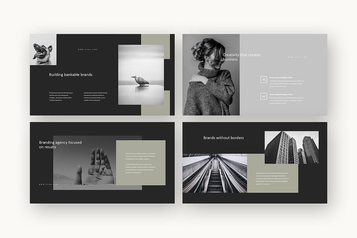 Kesa : Creative Pitch Powerpoint, a Presentation Template by Punkl Camp (Photo 11 of 16)