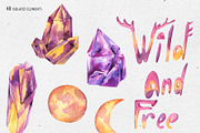 Watercolor Totem Animals, an Animal Illustration by Belusuab (Thumbnail 4 of 14)