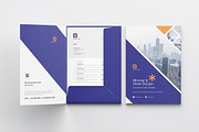 Minimal Presentation Folder Template, a Stationery Template by graphix_shiv (Thumbnail 3 of 4)