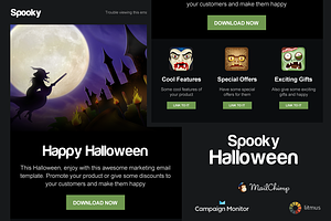 Spooky - Halloween Email Template