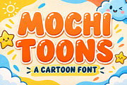 Mochi Toons, a Sans Serif Font by Limited.studio (Thumbnail 1 of 4)