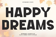 Happy Dreams, a Script Font by InermediaSTUDIO (Thumbnail 1 of 7)