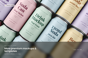330ml Soda Can Mockup, a Packaging Mockup by Toasin Studio (Thumbnail 7 of 7)