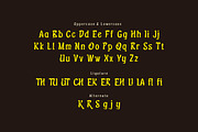 Rekson - Movie Display Font, a Handwritten Font by twinstd (Thumbnail 3 of 10)