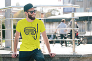 T-Shirt Mockup pack / Urban Edition, a Shirt Mockup by Arfis (Thumbnail 11 of 28)