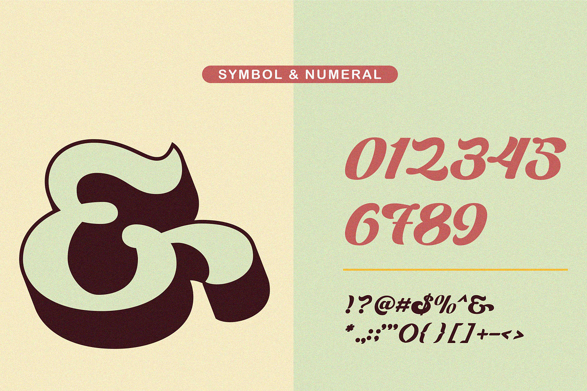 Retro Lettering - Groovy font, a Script Font by Nirmana Visual (Photo 8 of 11)