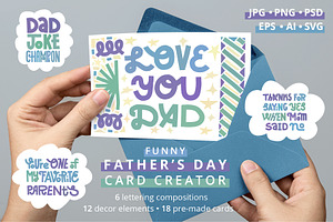 Funny Father's Day Card Creator