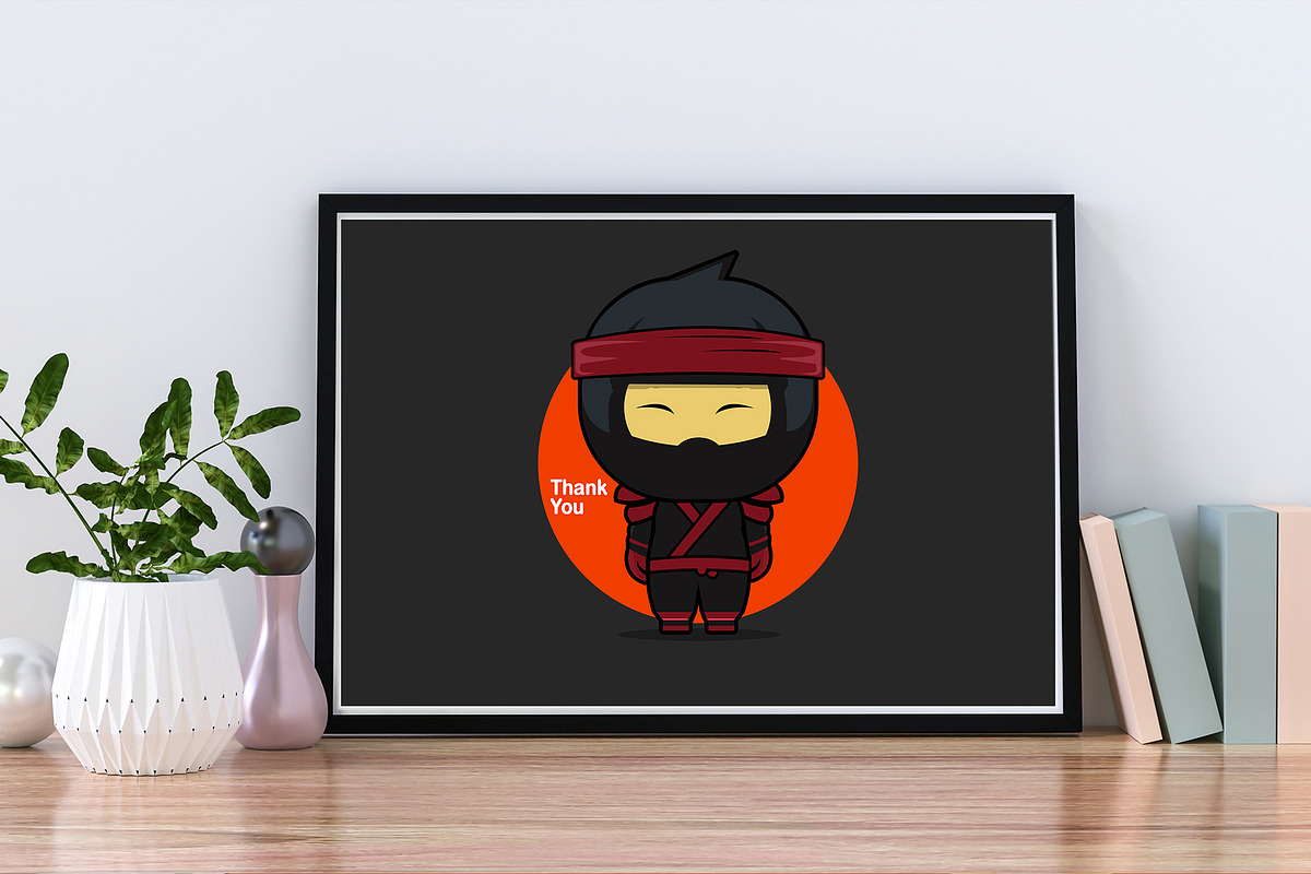 Ninja Emojis Mascot Vector Pack, an Animal Illustration by Luxe (Photo 2 of 6)