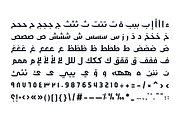 Zahey - Arabic Font, a Serif Font by Mostafa El Abasiry (Thumbnail 9 of 12)