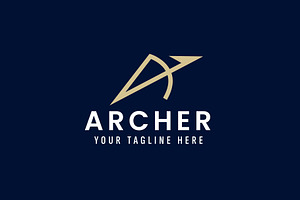 Archer logo vector icon illustration, a Branding & Logo Template by Dyn Studio