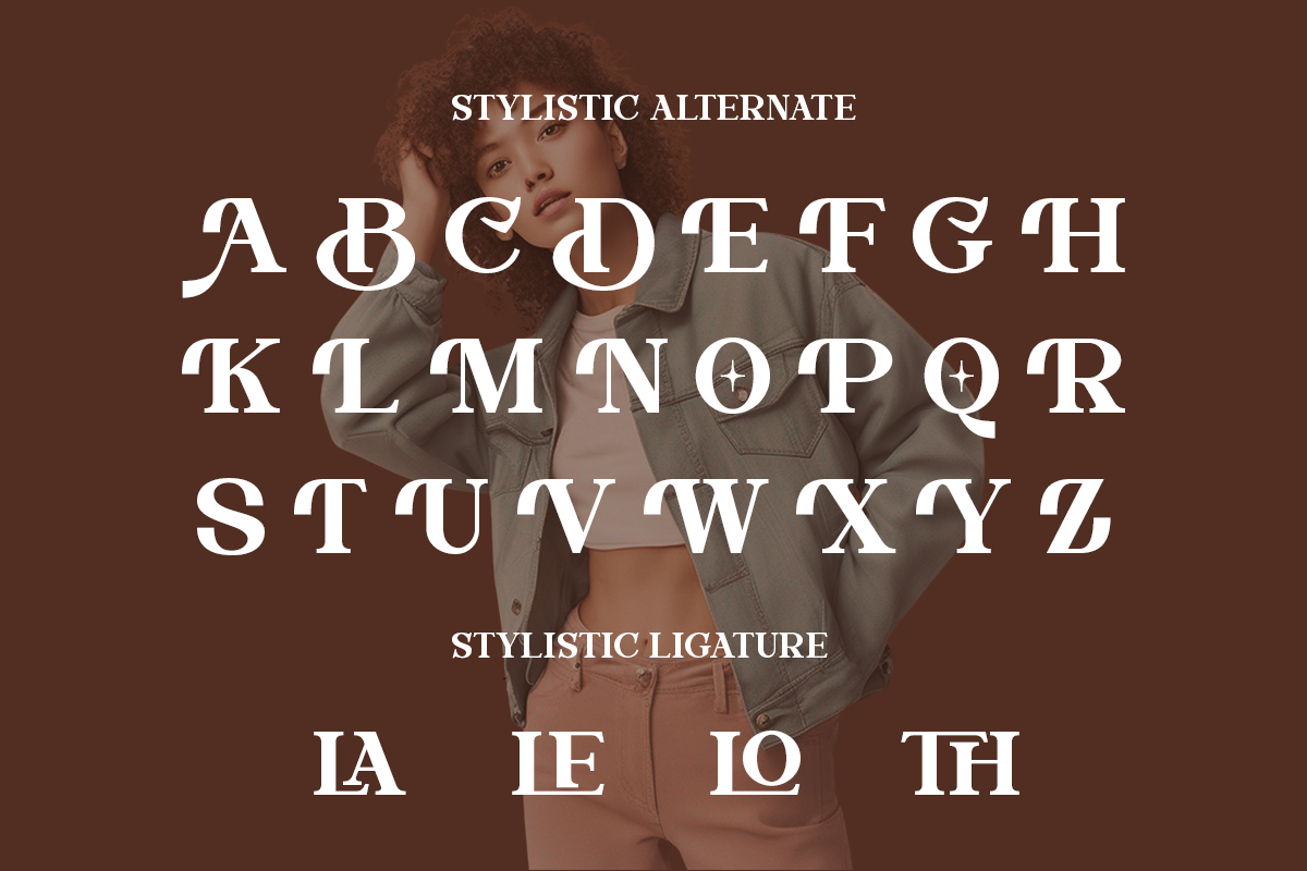 Diraline - Modern Serif Font, a Serif Font by RagamKata (Photo 8 of 10)