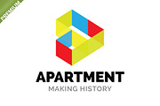 Apartment Logo, a Branding & Logo Template by Web Design Label (Thumbnail 1 of 5)