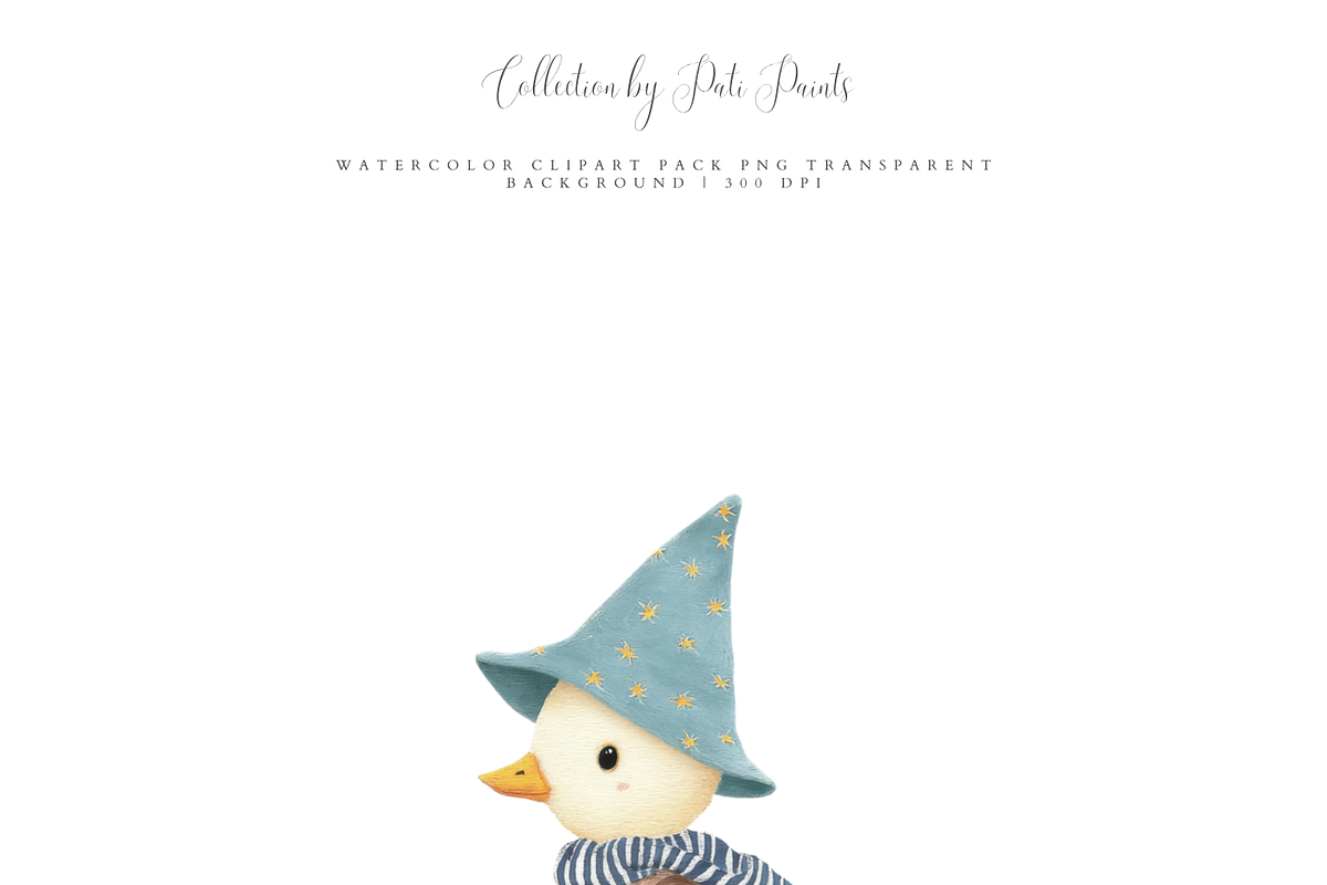 Watercolor Halloween Animal Clipart, an Illustration by Pati Paints (Photo 6 of 8)