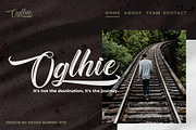 The Baghotta Script, a Script Font by Kotak Kuning Studio (Thumbnail 5 of 8)