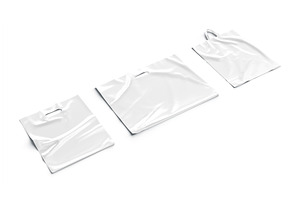 3 Plastic Bags Shapes 3D Model, a 3D by rebrandy