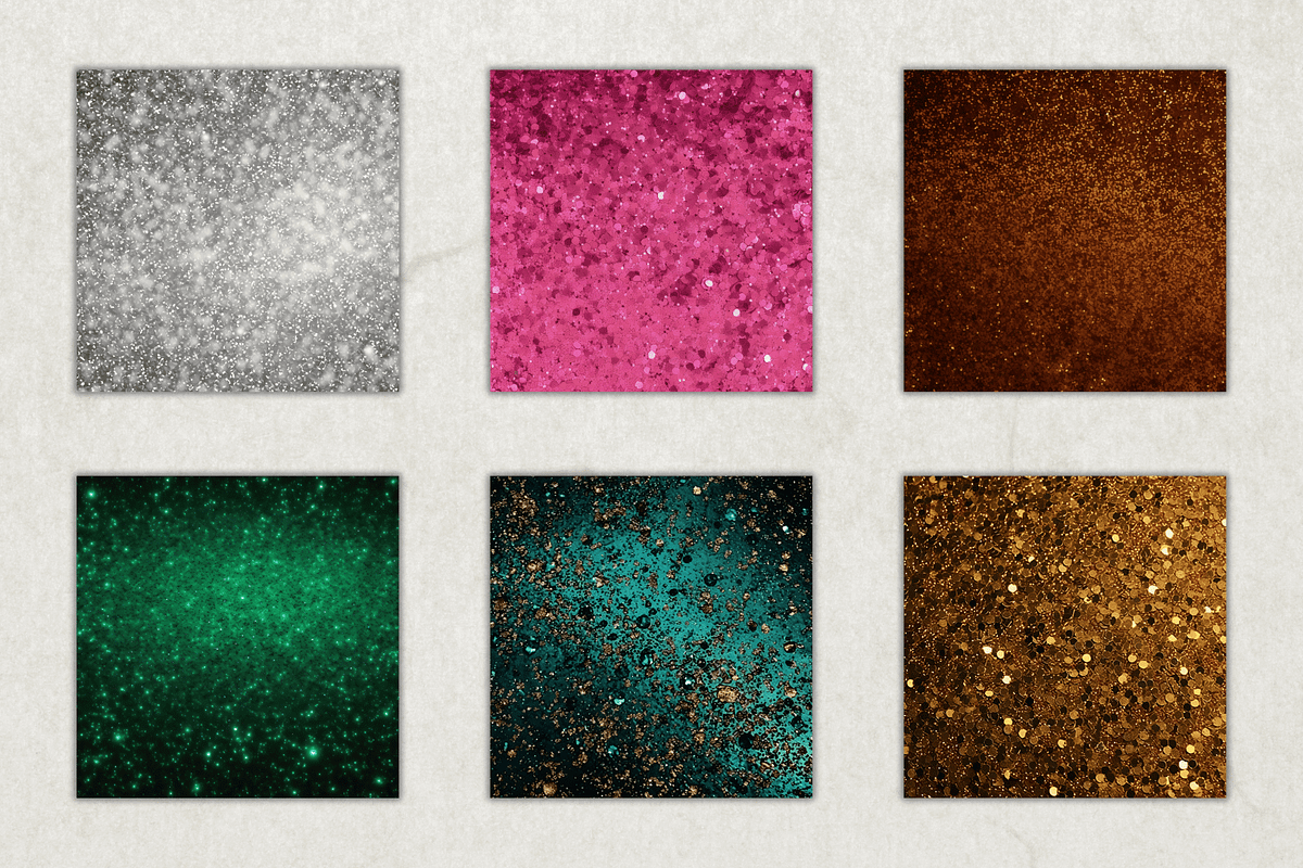 15 Color Seamless Glitter Texture, a Texture Graphic by Dizzy Art Studio (Photo 2 of 3)