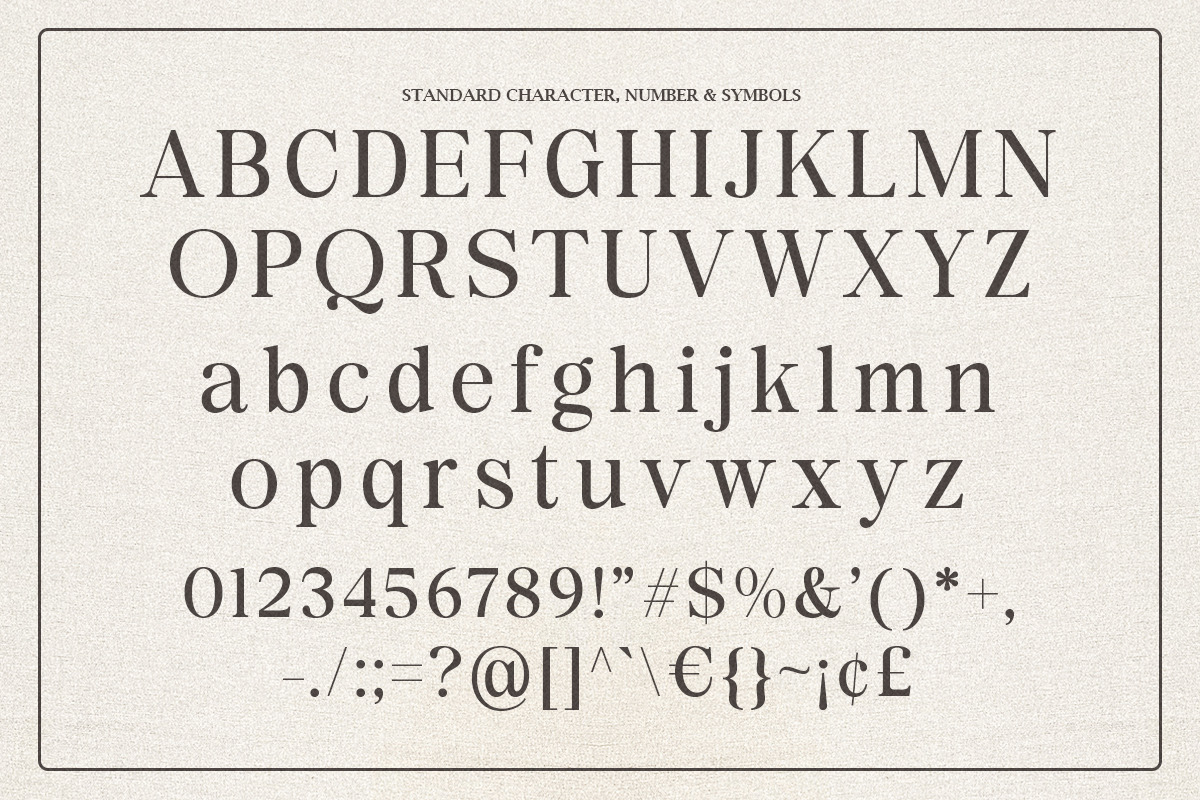 Miracle Shades - Modern Display, a Serif Font by Shakira Studio (Photo 10 of 10)