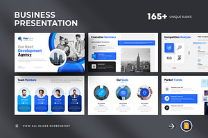 Business Google Slides Presentation, a Presentation Template by GenerousArt