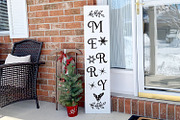 Christmas Porch Sign SVG Bundle, an Illustration by Dasagani (Thumbnail 6 of 12)