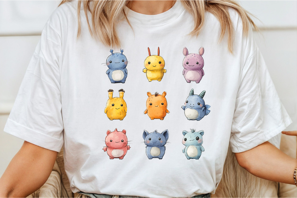 Kawaii Animal Pack PNG, an Animal Illustration by DreamCafeArt (Photo 2 of 6)