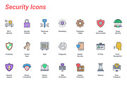 Security, an Outline Icon by Color Cubes (Thumbnail 3 of 5)