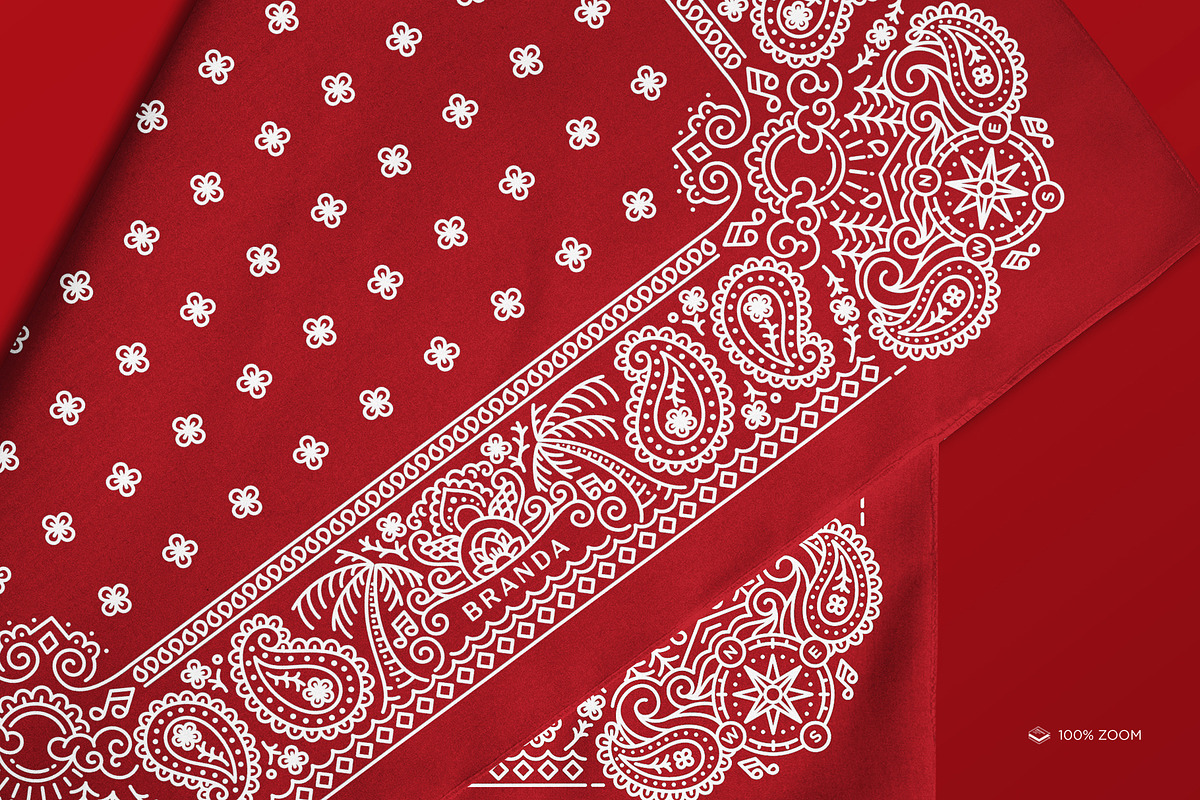 Bandana Mock-up, a Mask Mockup by Branda Keeps (Photo 16 of 17)