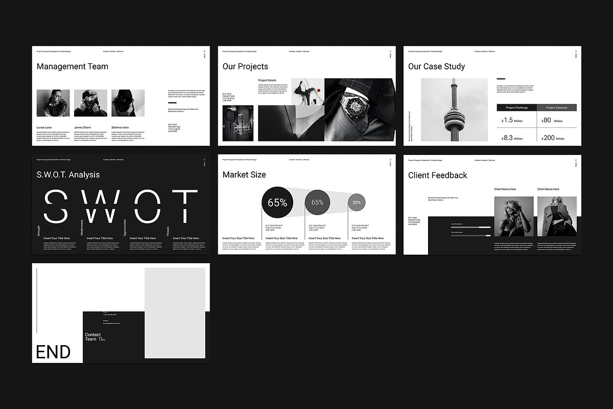Project Proposal Presentation, a Presentation Template by DesignCrest (Photo 11 of 11)
