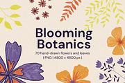 Blooming Botanics: flower graphics, a Decorative Illustration by Littlefield Design (Thumbnail 1 of 8)