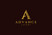 Luxury Initial Letter A Logo Design, a Branding & Logo Template by yopie (Thumbnail 1 of 3)