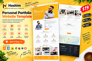 Hashim - Portfolio HTML Template