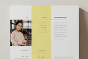 White and Yellow CV Template, a Resume Template by Filip Studio (Thumbnail 4 of 4)