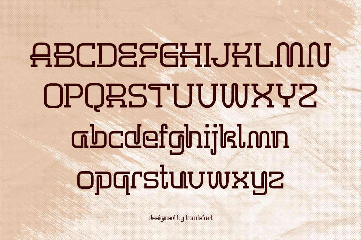 Agostia - Modern Display Font, a Slab Serif Font by haniefart (Photo 6 of 10)