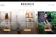 Makenzie - Lifestyle Personal Blog, a WordPress Template by WPlook WordPress Themes (Thumbnail 1 of 3)