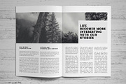 Magazine Indesign Template, a Magazine Template by SamiSimply7 (Thumbnail 9 of 12)