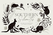 Southern Silhouettes Collection, an Animal Illustration by rouxsupplyco (Thumbnail 1 of 17)