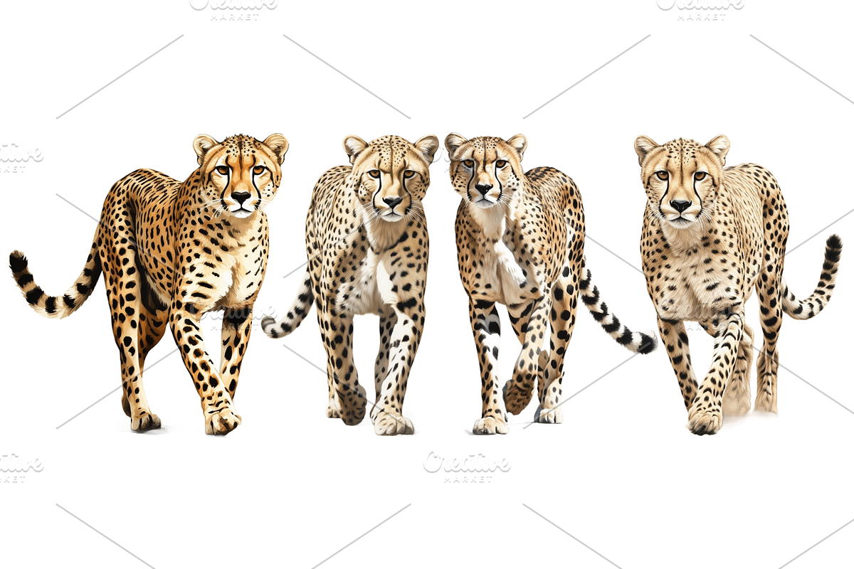 Individual Big Cats Bundle of 24, a Graphic by Jay Major Designs (Photo 4 of 7)
