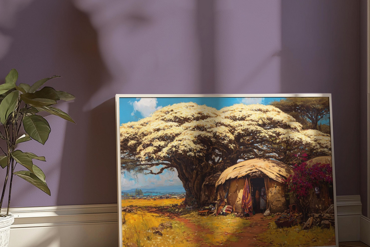 Spring in Africa Wall Art Set, a Decorative Illustration by PrintablesByFranklyn (Photo 8 of 16)