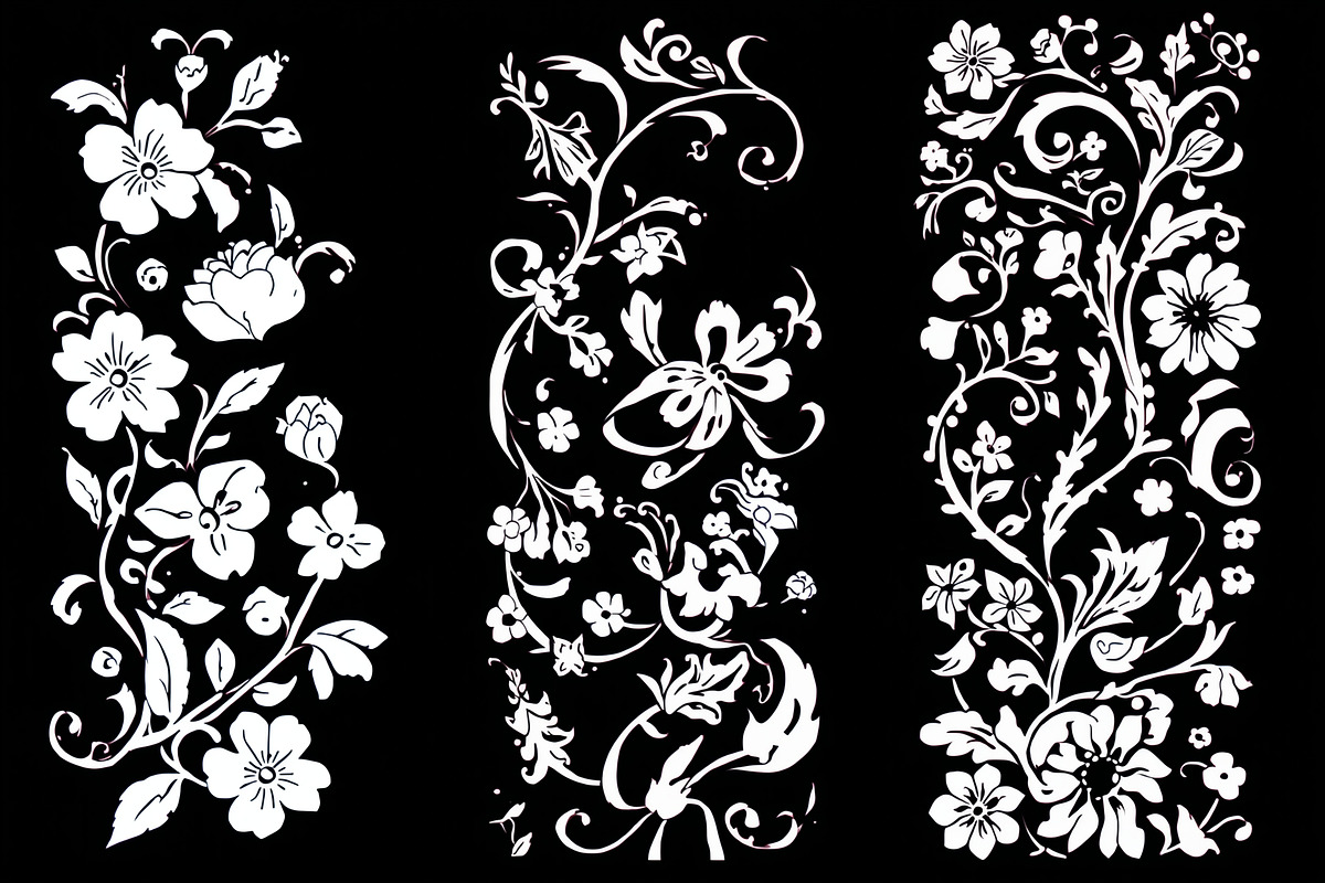Intricate Floral Laser Cut Panel Des, an Object Graphic by balal (Photo 4 of 11)