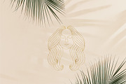 hair brave logo minimalist, a Branding & Logo Template by Mariyana (Thumbnail 5 of 5)