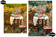 12 Sweet Autumn Photoshop Actions, an Action Add-On by Hue Palettte Studio (Thumbnail 9 of 10)