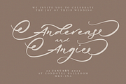 Just Quoting | A Script Font, a Script Font by Colllab Studio (Thumbnail 21 of 24)