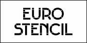 Euro Stencil JNL, a Font by Jeff Levine Fonts (Thumbnail 2 of 5)