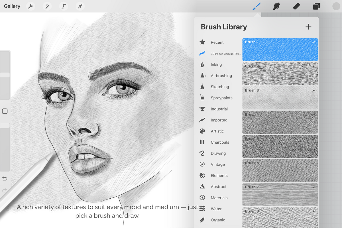 Procreate Paper Canvas, a Brush Add-On by HopeArtIllustration (Photo 5 of 5)