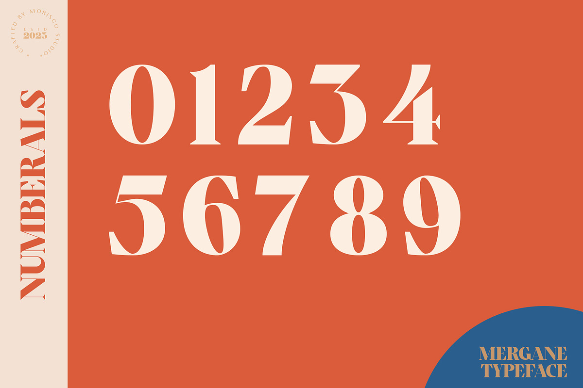 Mergane - Display Typeface, a Serif Font by Morisco (Photo 6 of 7)