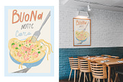 La Pasta, a Food Illustration by Annakniaz (Thumbnail 7 of 14)