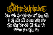 Gothic vector letters, an Object Graphic by GeekClick (Thumbnail 2 of 8)