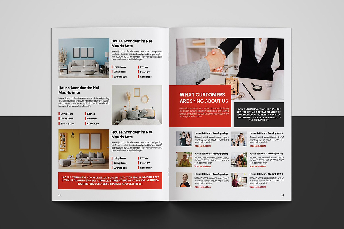 Real Estate Brochure, a Brochure Template by Template Shop (Photo 9 of 9)