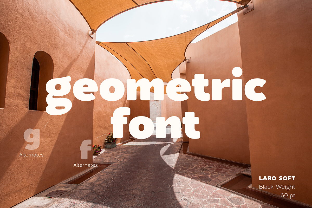 Laro Soft | Font Family, a Sans Serif Font by Larin Type Co. (Photo 6 of 12)