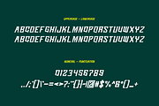 Speed Raider, a Sans Serif Font by albert_kalingga (Thumbnail 4 of 5)